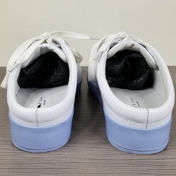 Rag and Bone RB1 Sneaker Mule, White Leather, Womens Size 10 / 40 - Picture 5 of 11